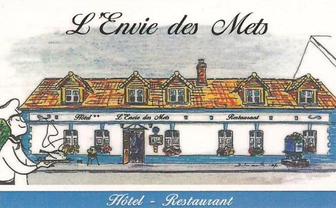 Logis - Hotel & Restaurant "L'Envie Des Mets" Rang-du-Fliers Exteriér fotografie