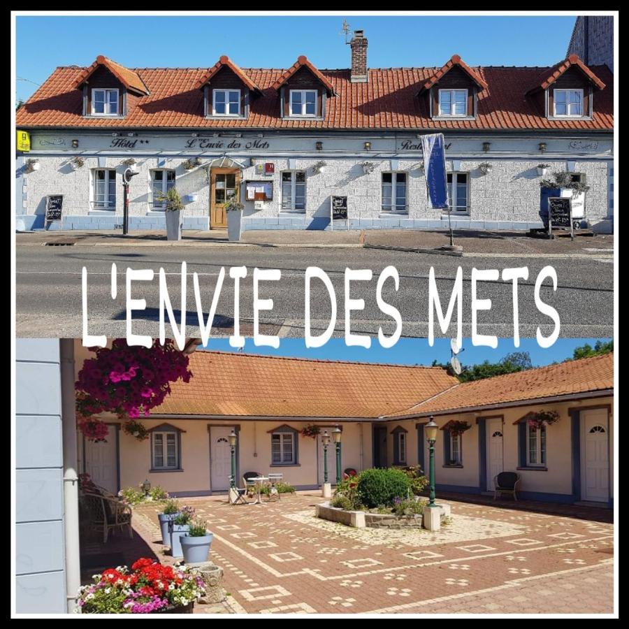 Logis - Hotel & Restaurant "L'Envie Des Mets" Rang-du-Fliers Exteriér fotografie